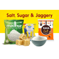Salt, Sugar & Jaggery